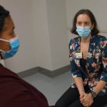 Stephanie Sterling, MD, MPH, co-leads the NYU Langone Vaccine Center's vaccine research clinic based at NYU Langone Hospital–Brooklyn. The research facility enrolls participants in vaccine clinical trials, including vaccines used to protect against Covid-19. (Credit: NYU Langone Health)