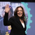 Madam Vice President Kamala Harris added to her extensive list of firsts when she spoke at the U.S. Naval Academy graduation commencement. (Credit: Wikimedia Commons)