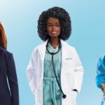 The six honorary women are "experts in their fields who have shown unprecedented courage during a challenging time," Mattel said. [Credit: Mattel]