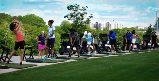 Black Girls Golf has exposed the male-dominated sport to women of color. (Courtesy BGG)